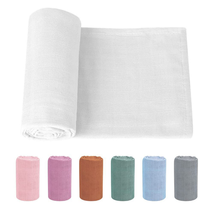 Breathable Organic Cotton Multi-Use Swaddle Blanket Stornfield