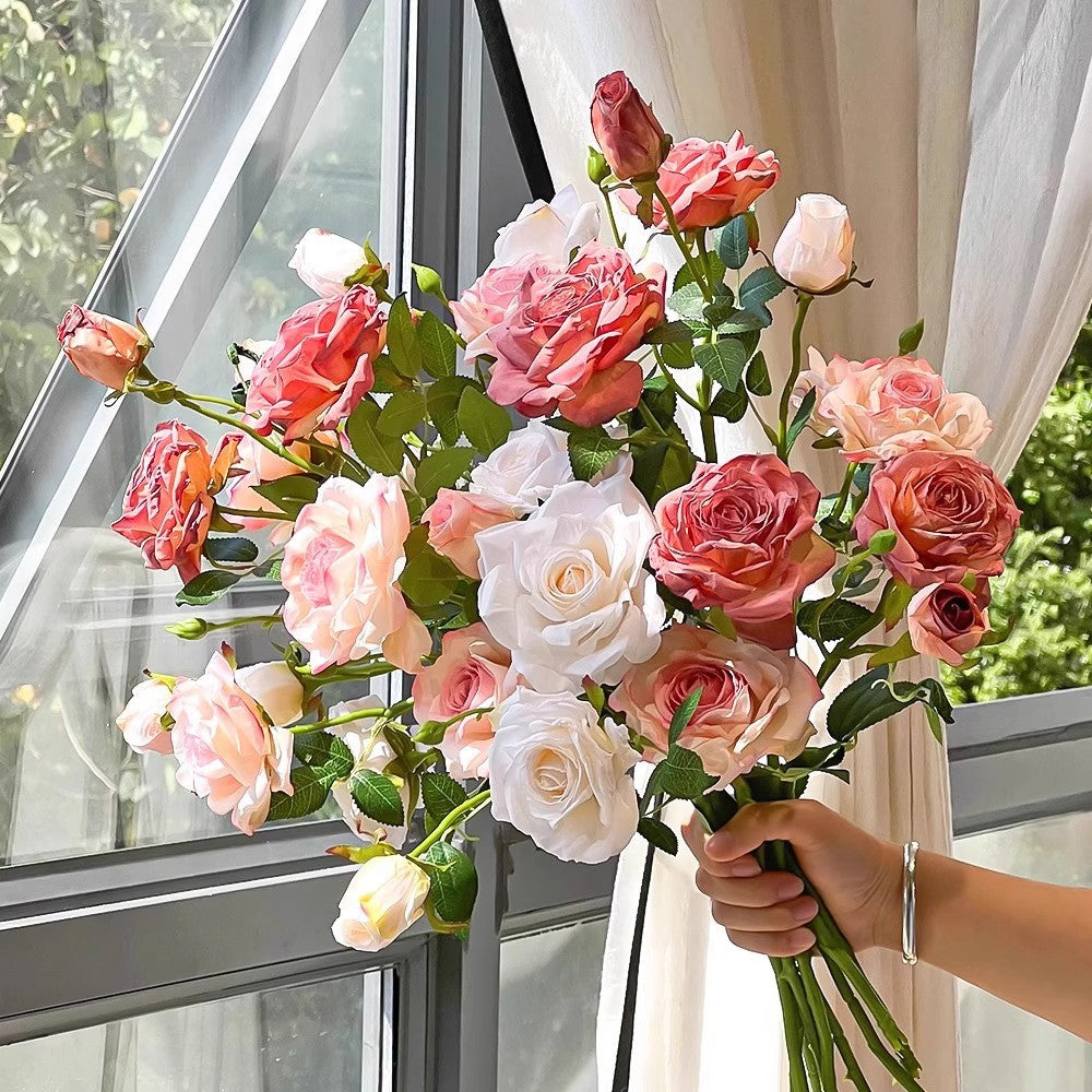 Realistic Faux Rose Stem