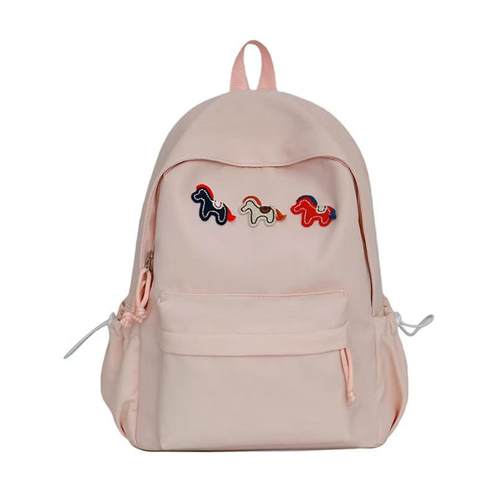 Backpack with Playful Animal Motif and Thoughtful Space Concept Stornfield