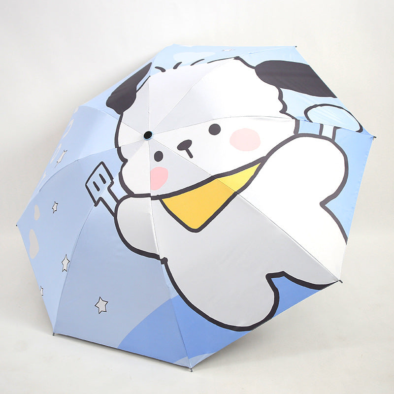 Women's Folding Kid's Umbrella with Cute Animal Designs Stornfield