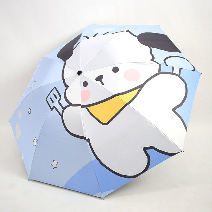 Women's Folding Kid's Umbrella with Cute Animal Designs Stornfield
