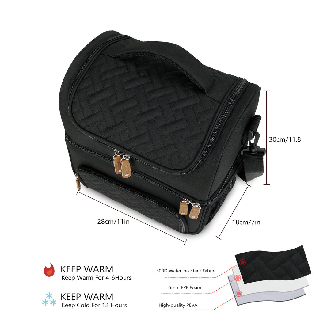 Cooling Storage Bag with Multifunctional Compartment System Stornfield