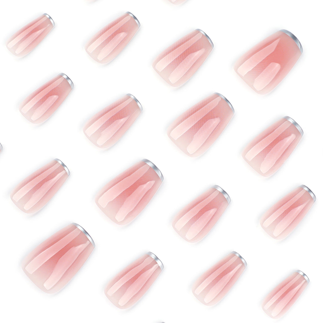 Elegant Nail Extensions with Translucent French Tip Stornfield