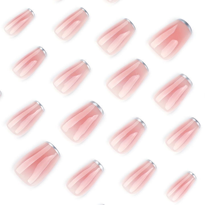 Elegant Nail Extensions with Translucent French Tip Stornfield