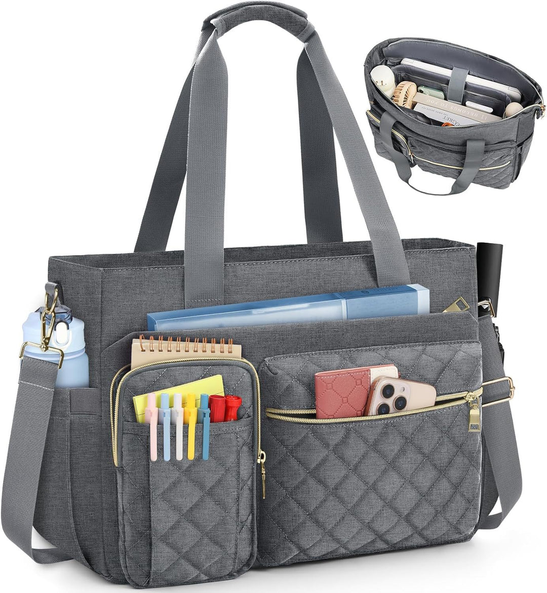 Padded Multi-functional Handbag with Organizer Stornfield