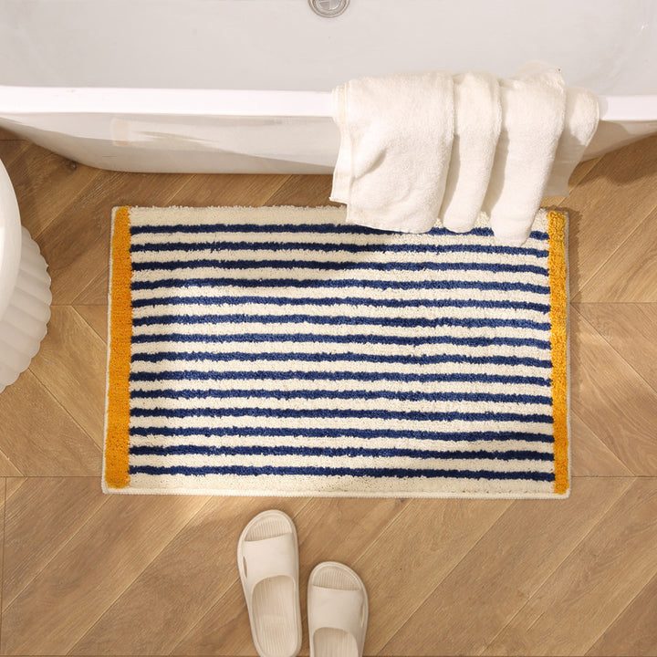 Plush Textured Bath Mat