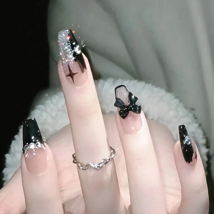 Stylish Long Coffin Nail Extensions Stornfield