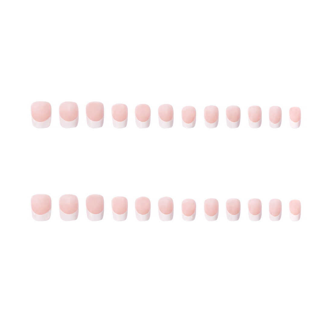 Artificial nails in elegant French style Stornfield