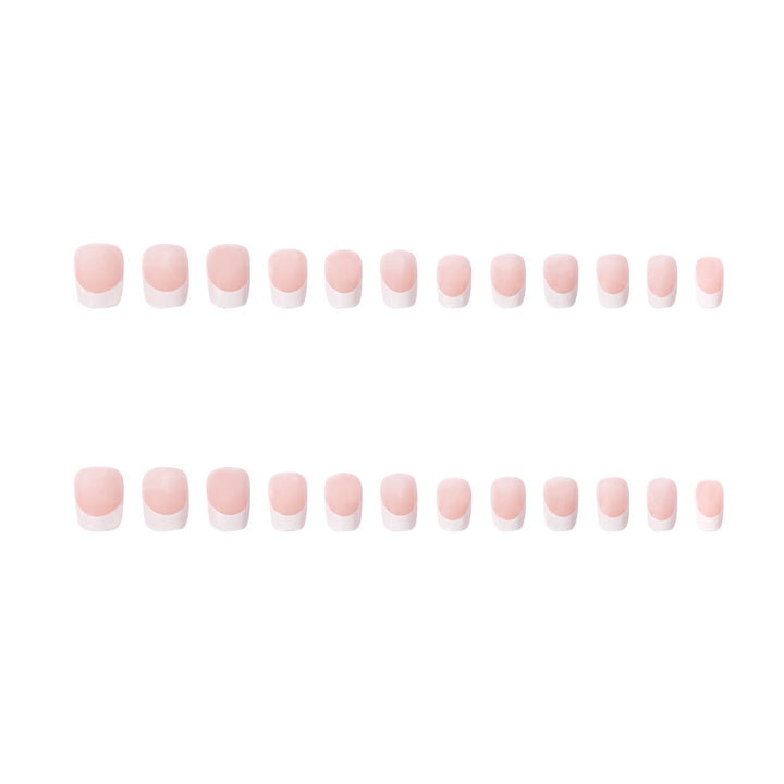Artificial nails in elegant French style Stornfield