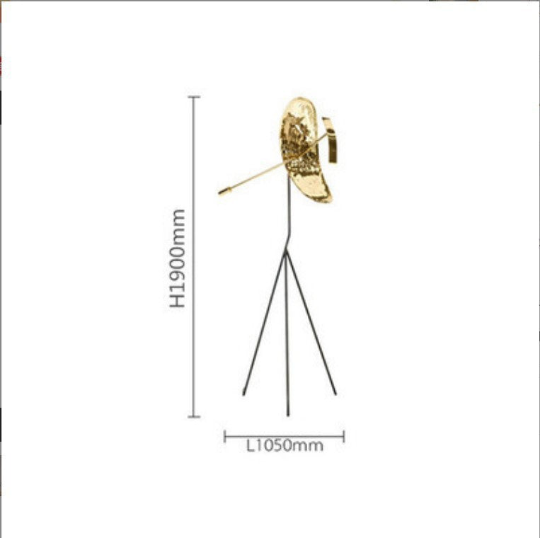 Artistic Floor Lamp with Sculptural Design