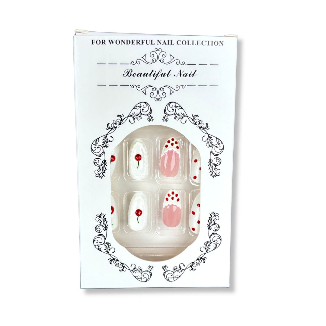 Cherry Blossom-Themed Press-On Nail Set