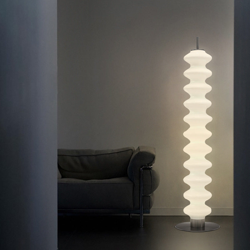 Modern Table Lamp with Sculptural Design
