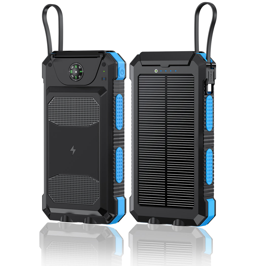 Solar-powered power bank with advanced protection technology Stornfield