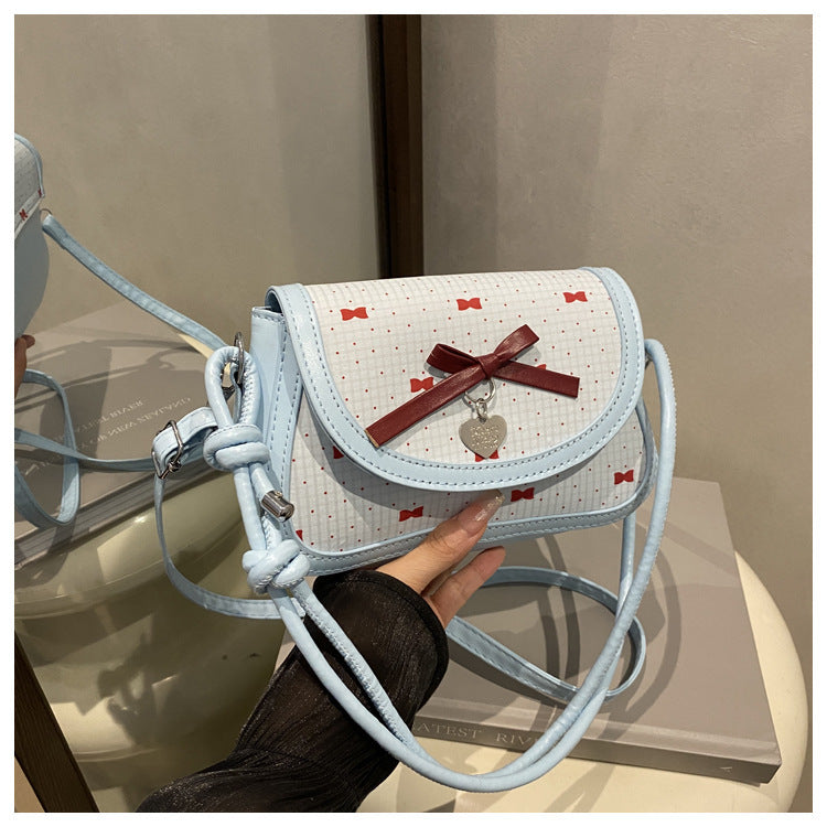 Adorable Bow-Embellished Crossbody Bag Stornfield