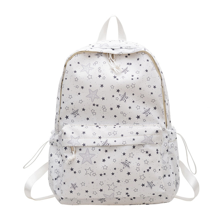 Stylish Star Print Backpack Stornfield