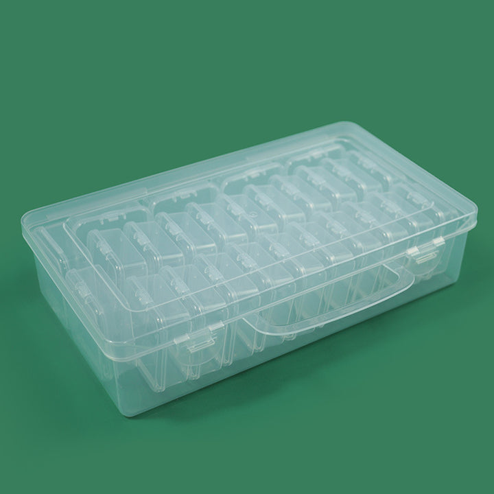 Clear Multi-Compartment Storage Box Stornfield