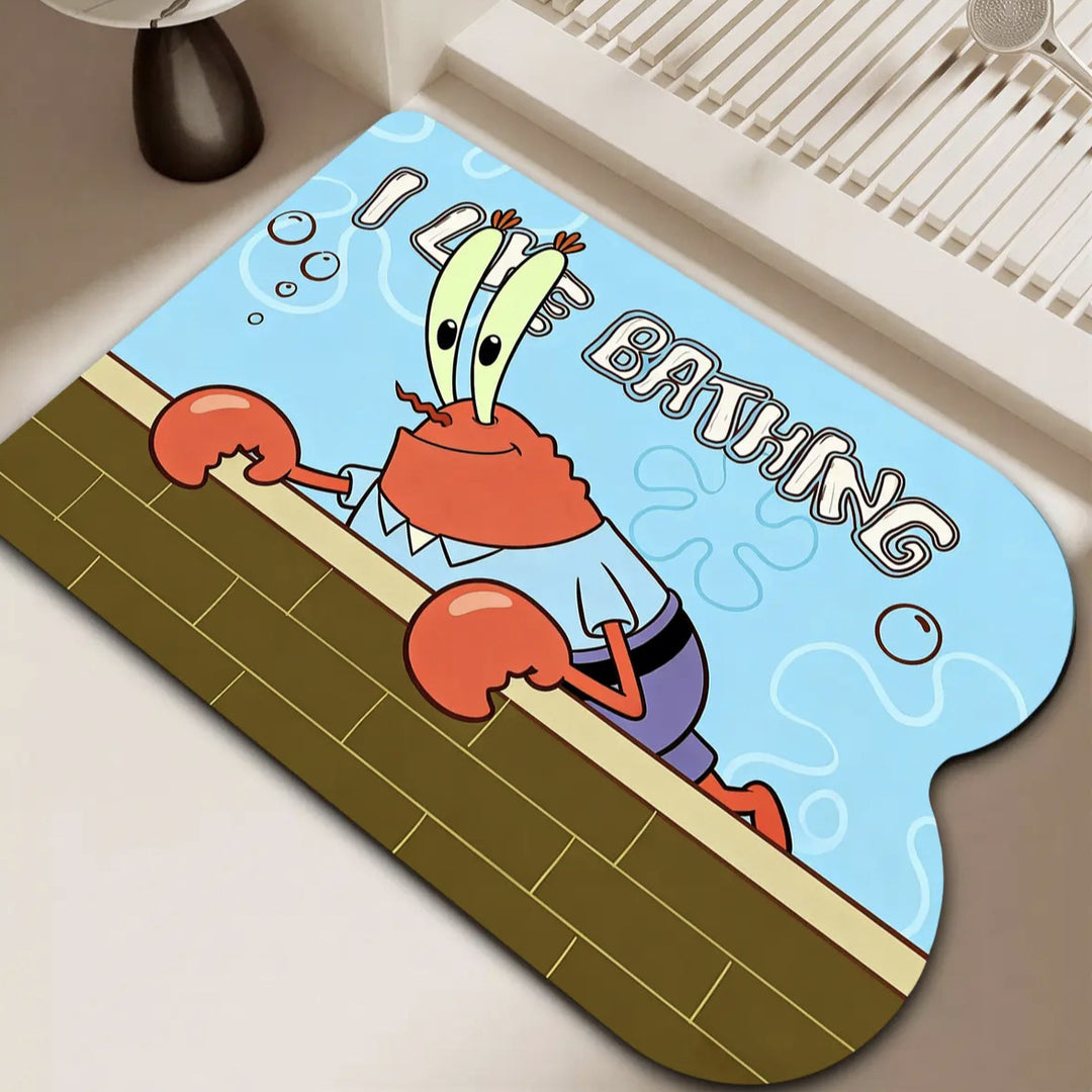 Fun-Themed Bath Mat