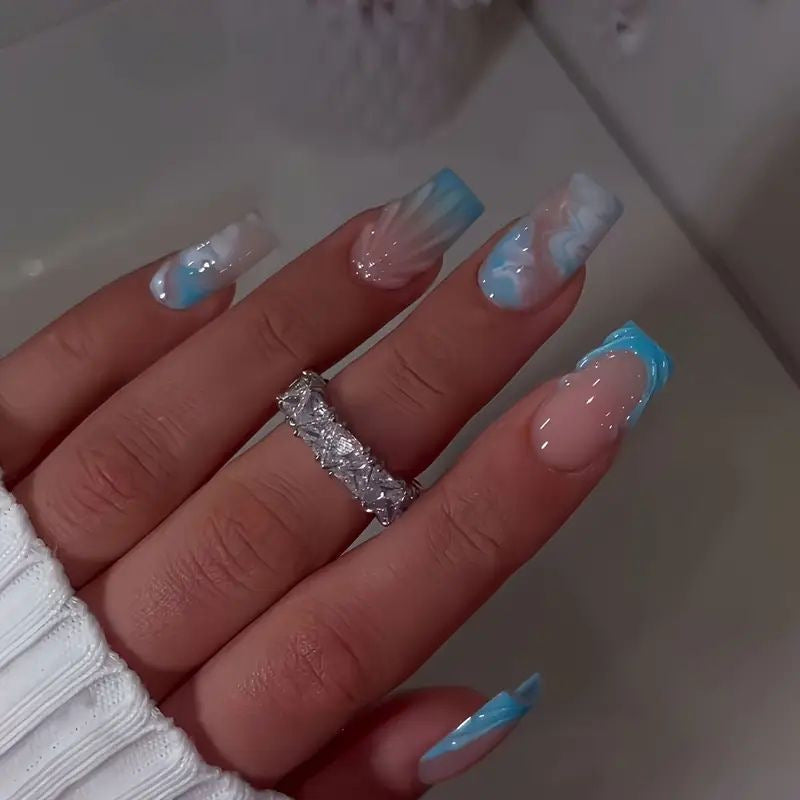 Elegant Iridescent Nail Art Design Stornfield