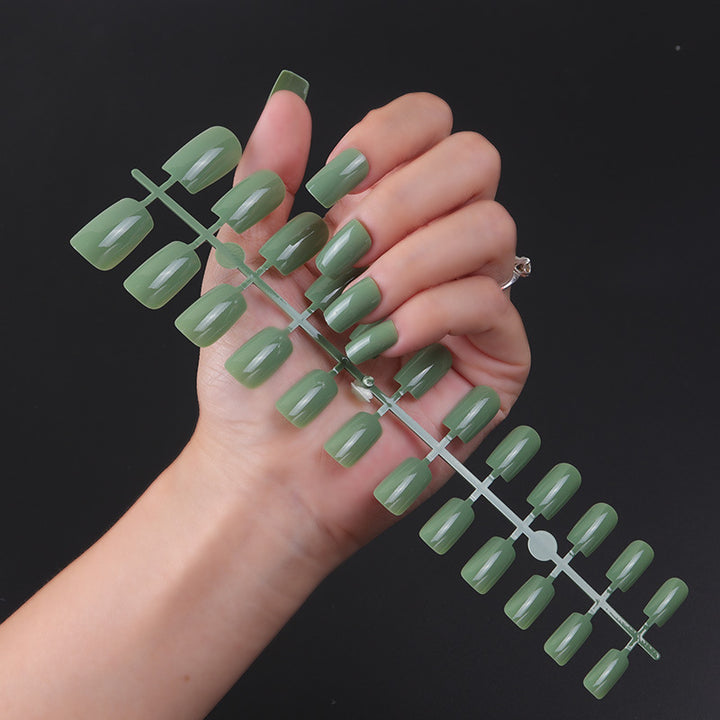 Natural Glossy Press-On Nail Tips Stornfield