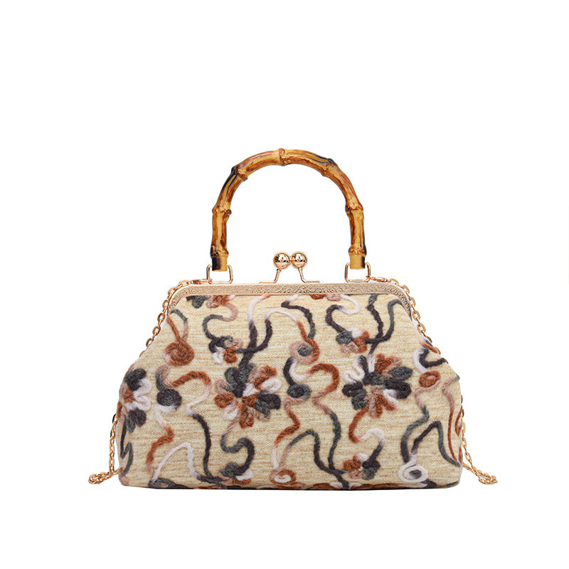 Elegant Floral Handbag