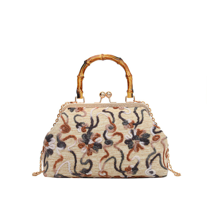 Elegant Floral Handbag