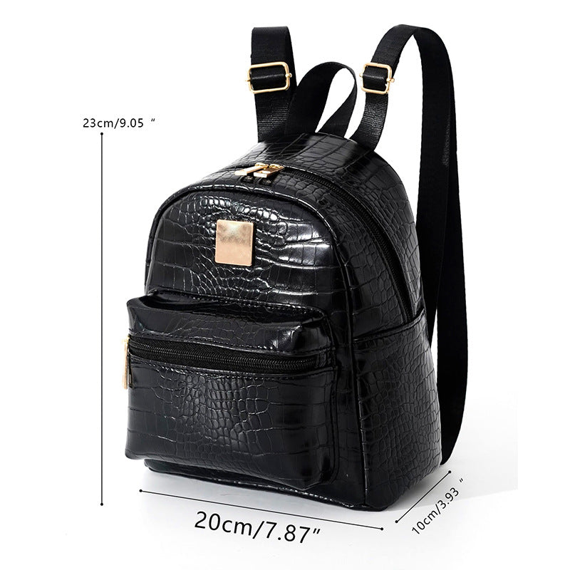 Backpack in Elegant Crocodile Look Stornfield