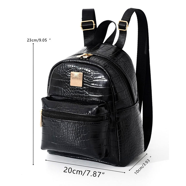 Backpack in Elegant Crocodile Look Stornfield