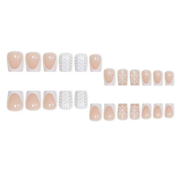 Winter-Themed Nail Art Design Stornfield