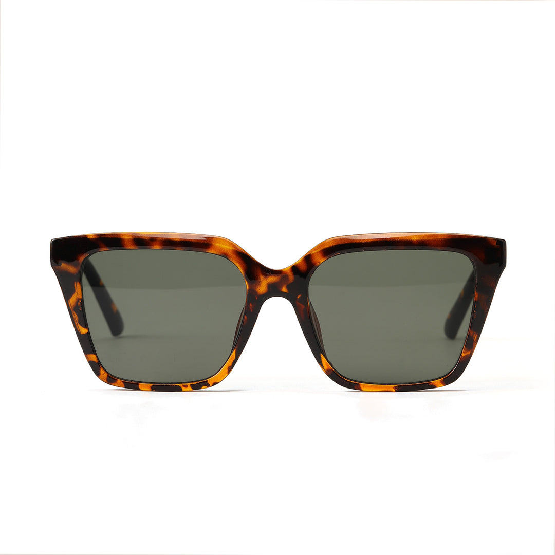 Women's geometric sunglasses with protective UV filter and stylish tortoiseshell design Stornfield