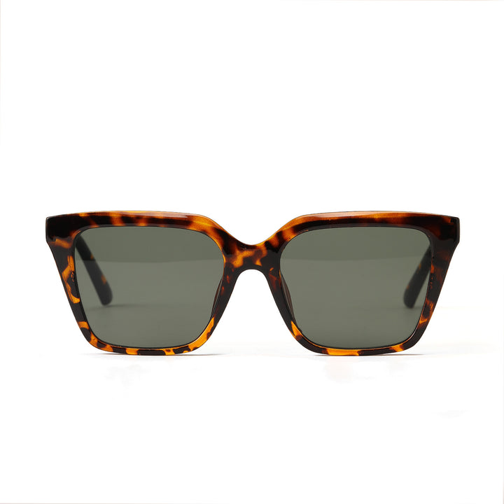 Women's geometric sunglasses with protective UV filter and stylish tortoiseshell design Stornfield