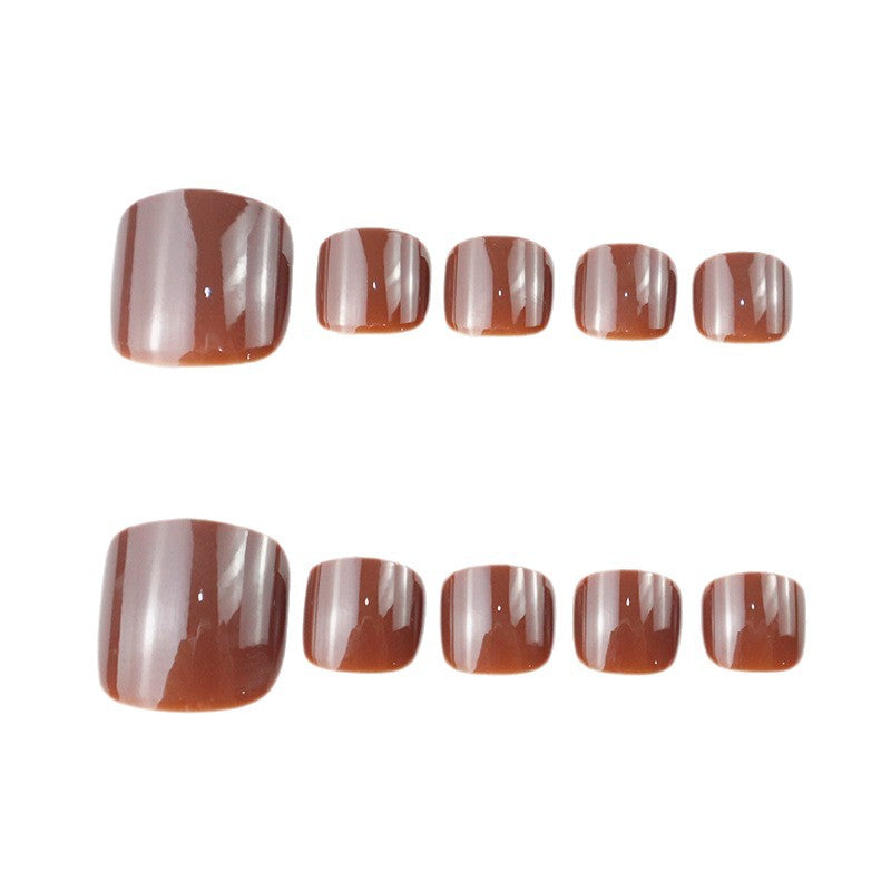 Premium Press-On Toenail Set Stornfield