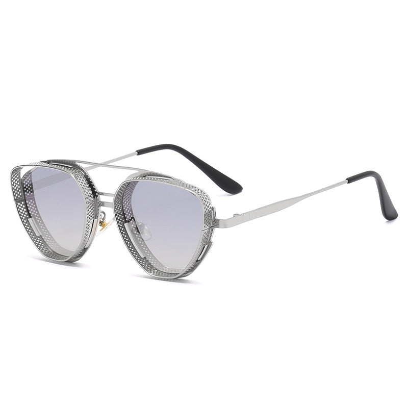 Ladies extravagant sunglasses in modern polygon design Stornfield