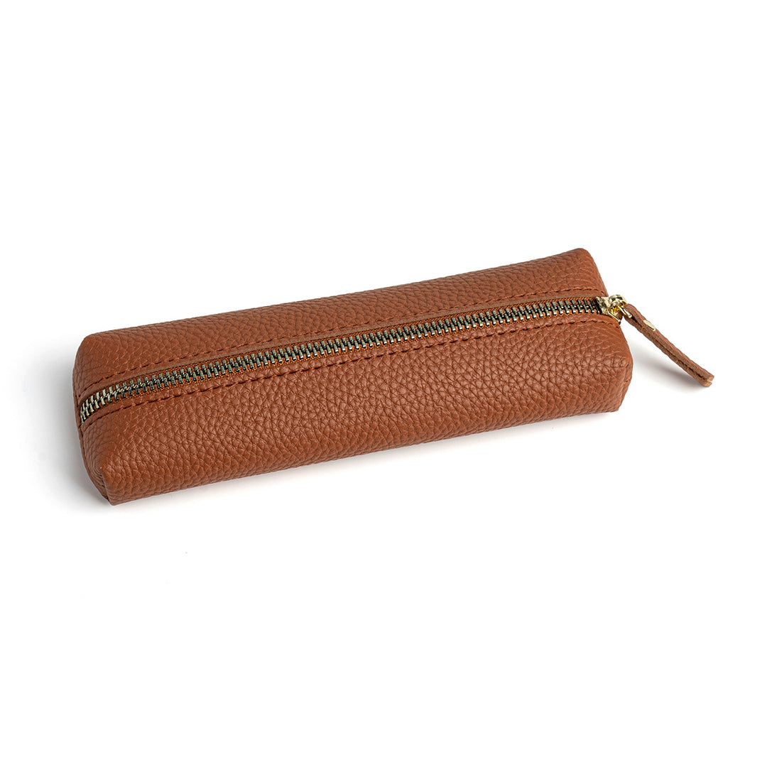 Leather Zippered Pencil Case Stornfield