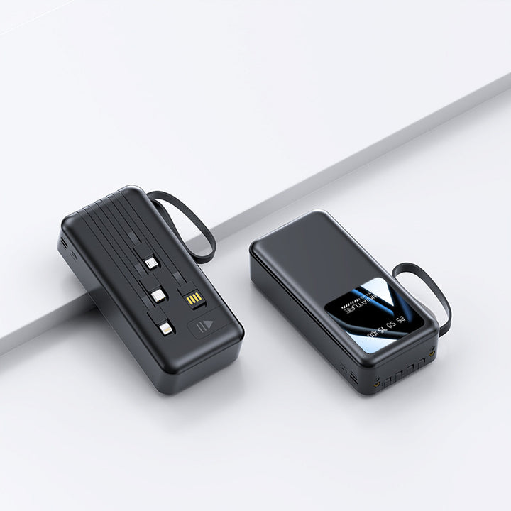 Portable power bank with intelligent energy display and multiple USB ports Stornfield