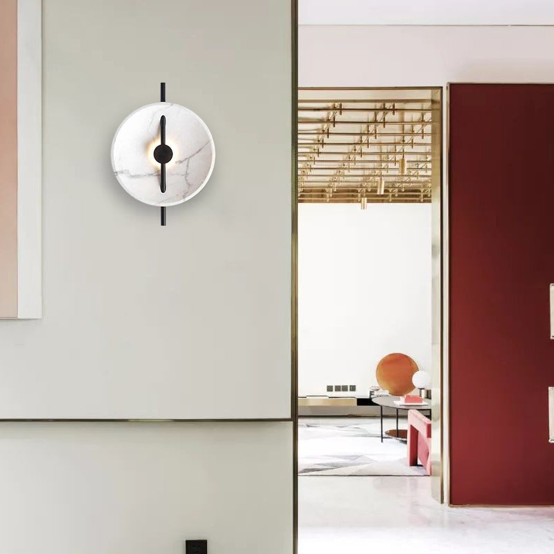Circular Wall Mounted LED Light Fixture
