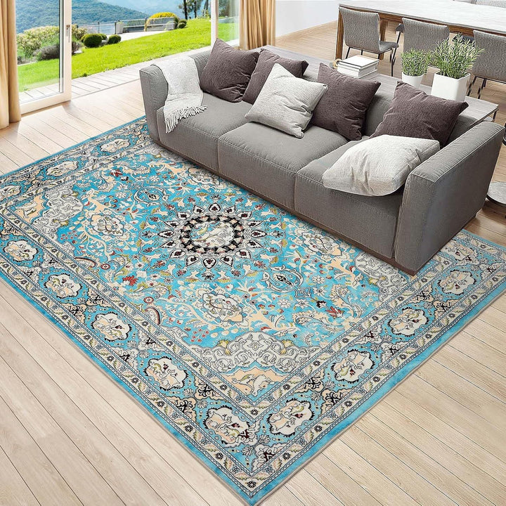 Elegant Floral Design Carpet
