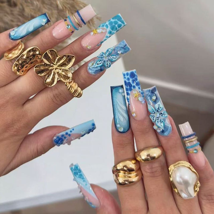 Artisan Decorative Nail Tips Stornfield