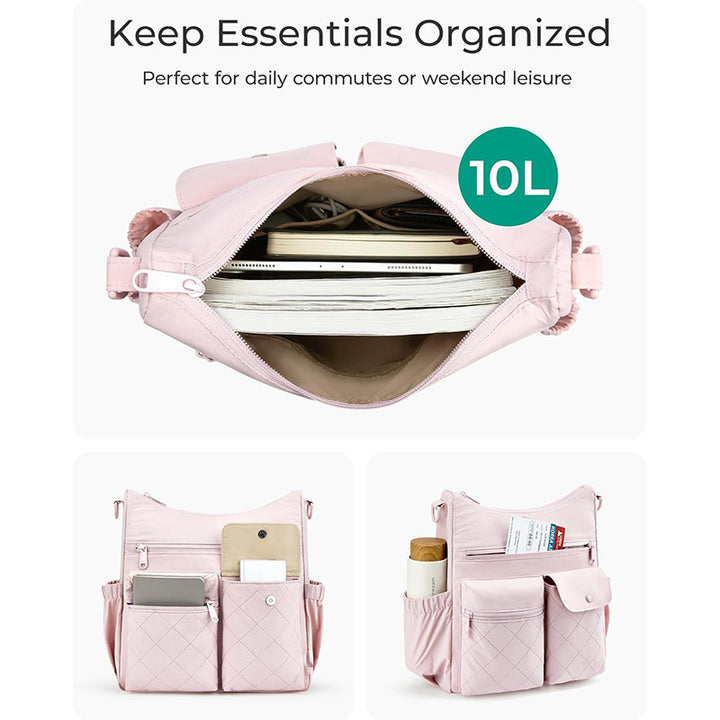 Stylish shoulder bag with multiple organizational compartments Stornfield