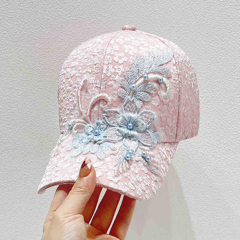Women's Embroidered Lace Baseball Cap Stornfield