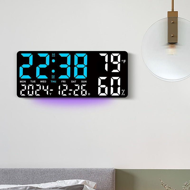 Digital multifunction alarm clock with large LED display Stornfield
