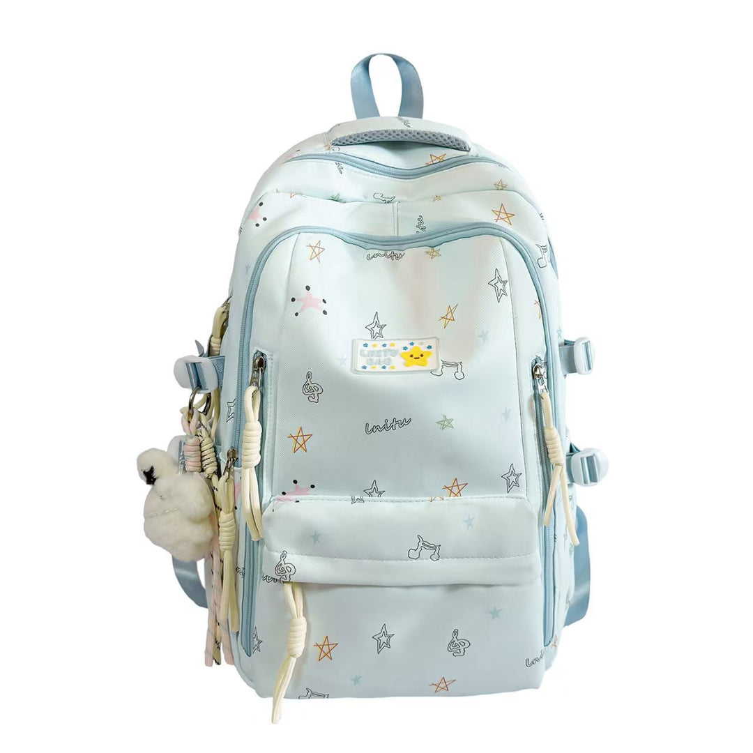 Star-Patterned Multi-Function Backpack Stornfield
