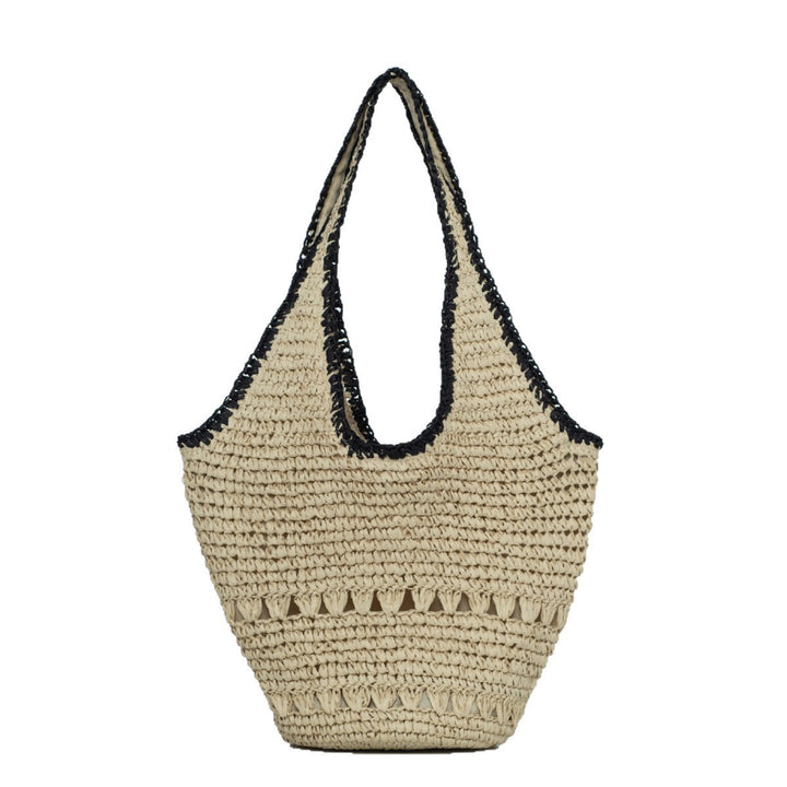Handcrafted straw bag with sophisticated design Stornfield