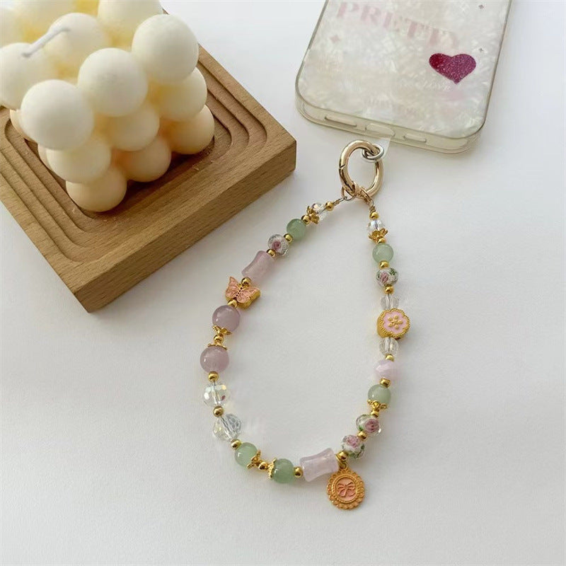 Decorative Beaded Charm Keychain Stornfield 1790135355