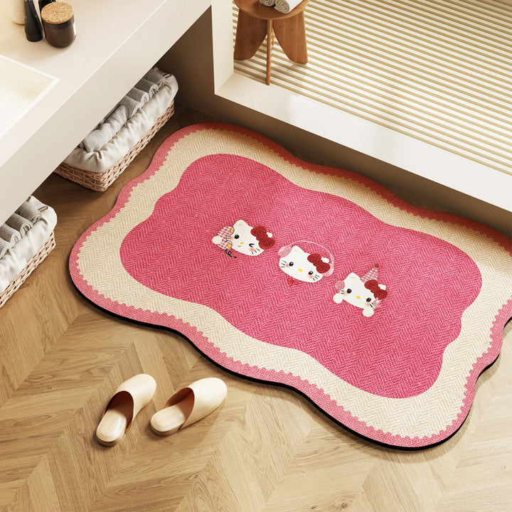 Cute Cartoon Character Bath Rug