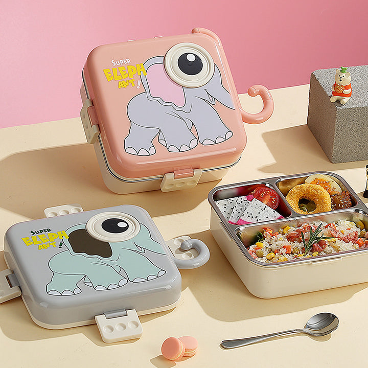 Fun Elephant-Themed Lunch Box