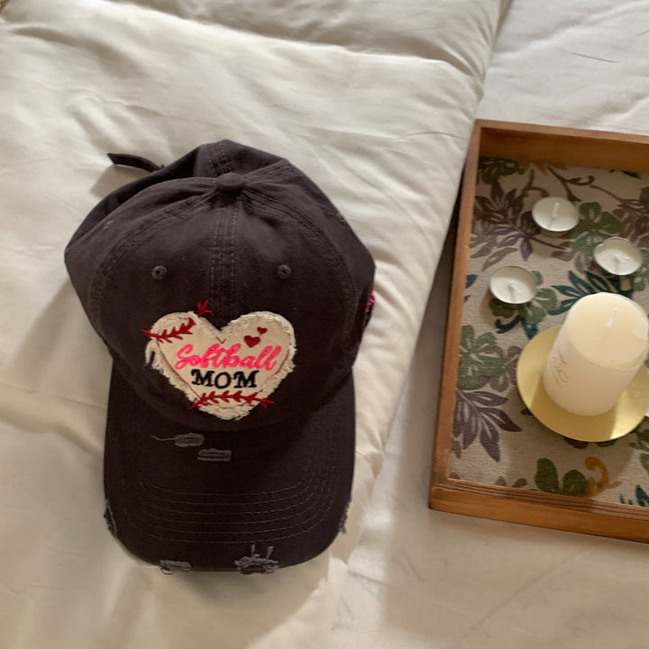 Women's Embroidered Softball Mom Cap Stornfield