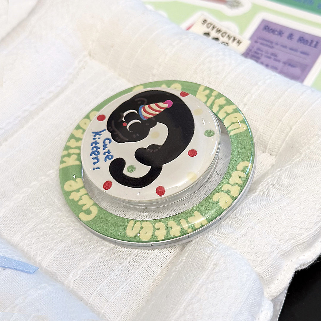 Funnier pin with cat motif Stornfield