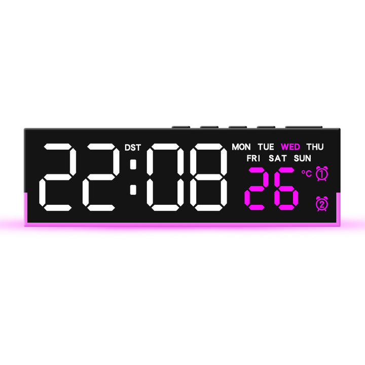 Alarm clock with digital display and temperature display Stornfield