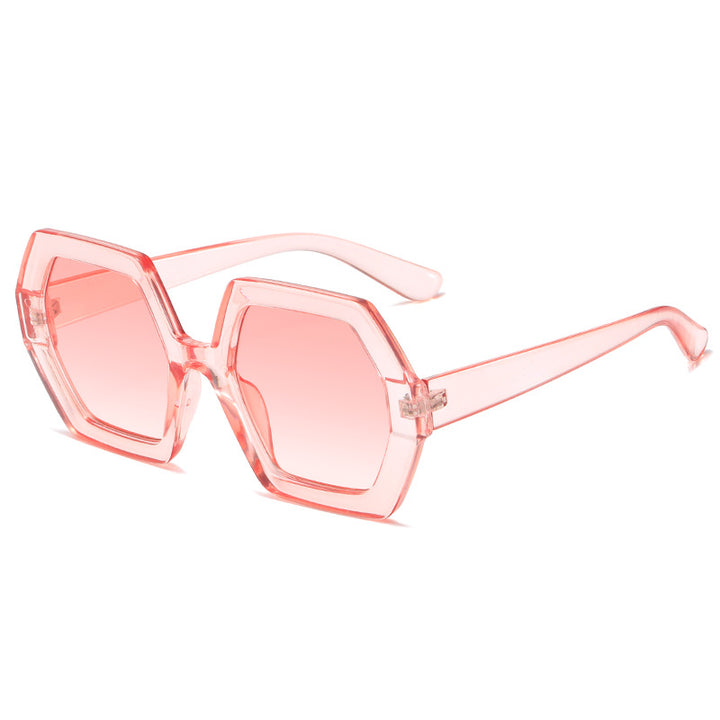 Ladies hexagonal sunglasses with comfortable frame Stornfield
