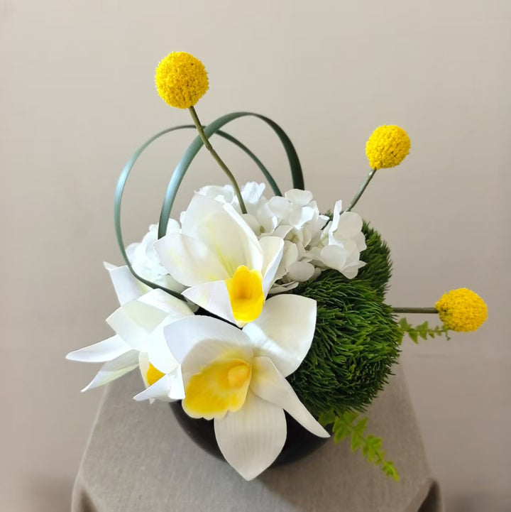Elegant Decorative Orchid Arrangement